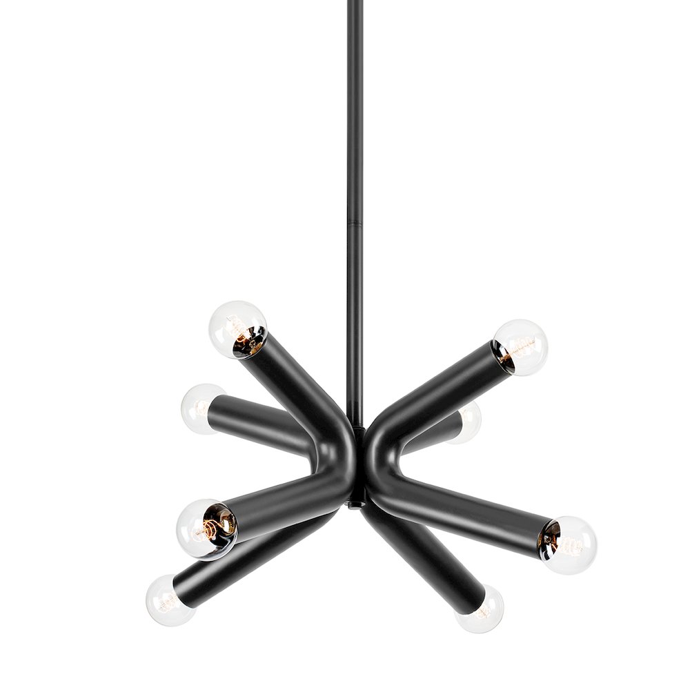 Dash Chandelier, Soft Black. Picture 1