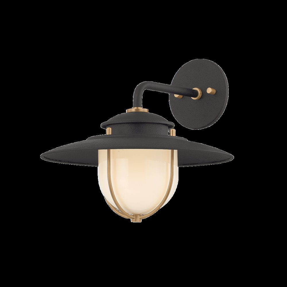 Greentree Wall Sconce, Forged Iron. Picture 1