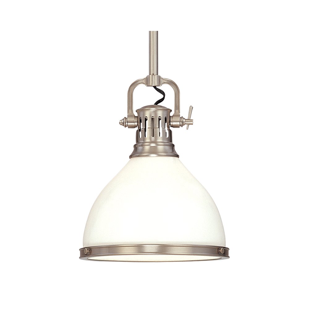 Randolph Pendant, Satin Nickel. Picture 1