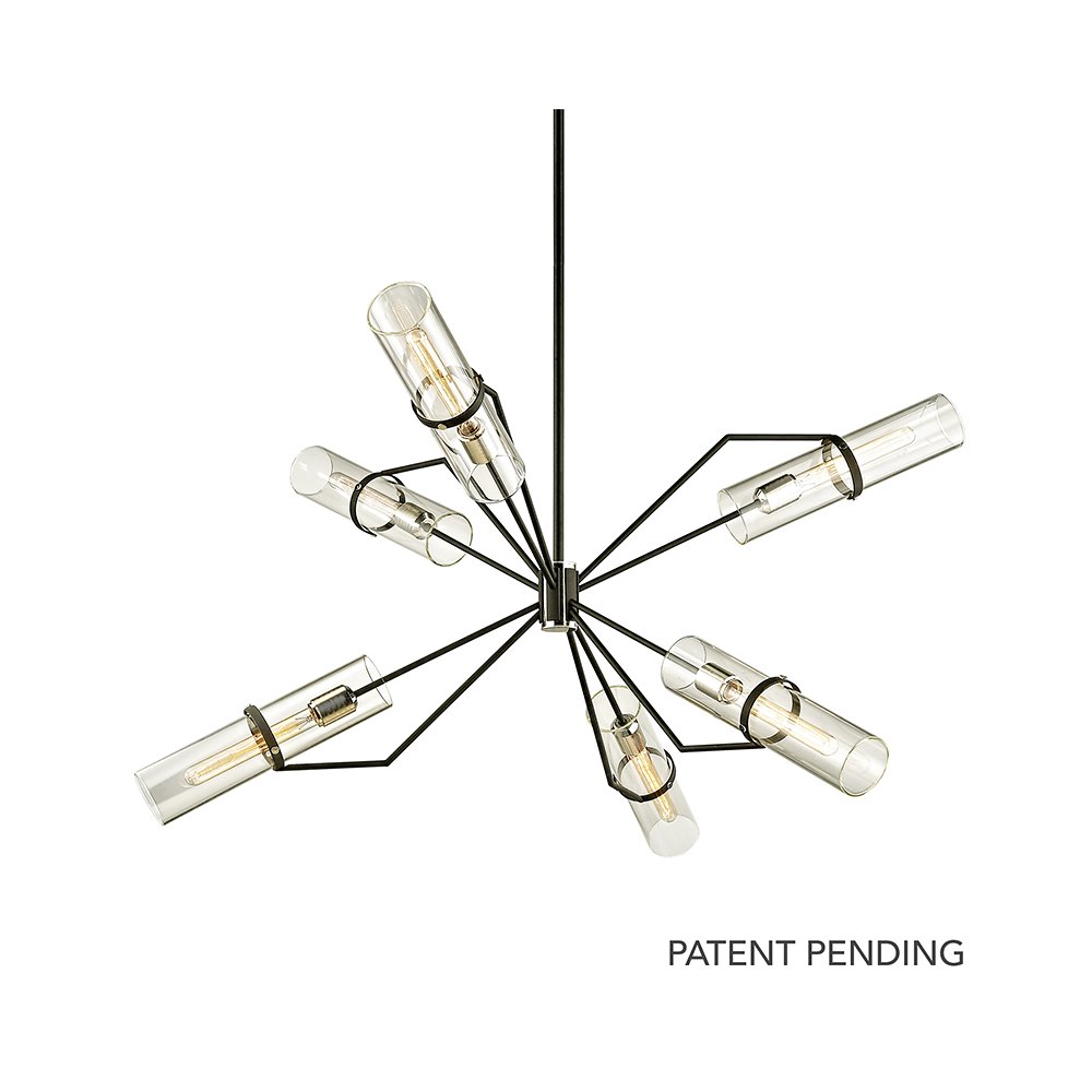 Raef Chandelier, Texture Black. Picture 1