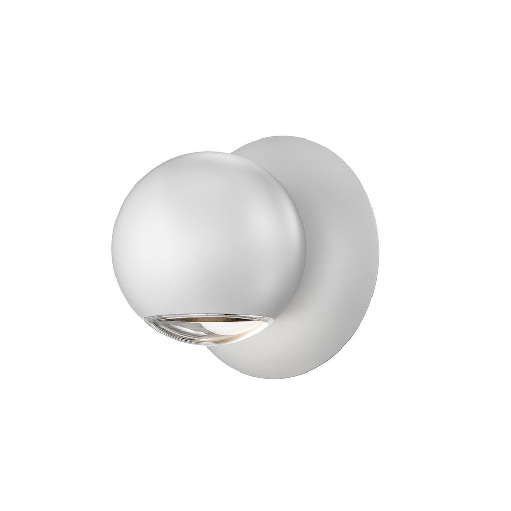 Hemisphere Wall Sconce, Texture White. Picture 1