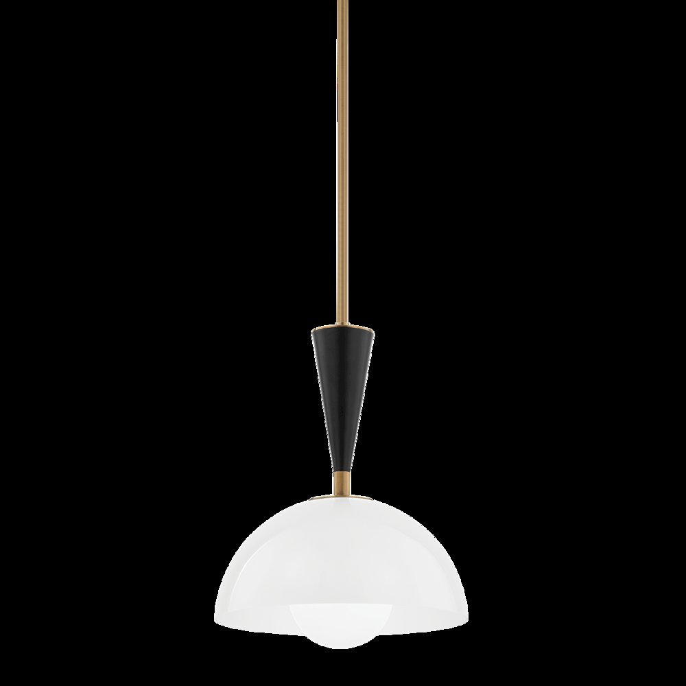 Payson Pendant, Patina Brass. Picture 1