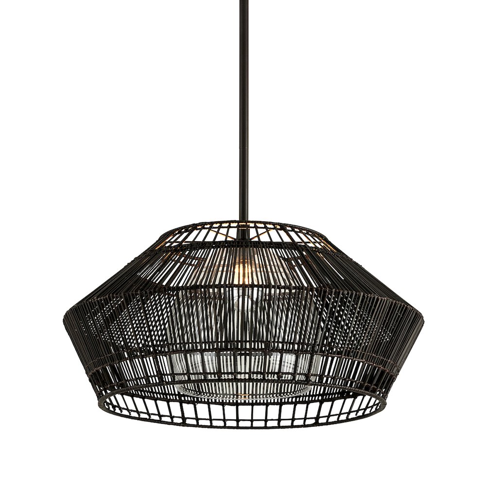 Hunters Point Chandelier, Espresso. Picture 1