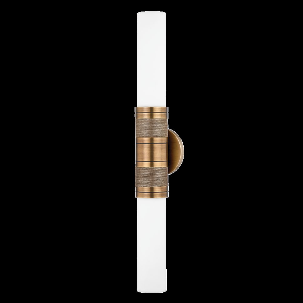 Liam Wall Sconce, Patina Brass. Picture 1