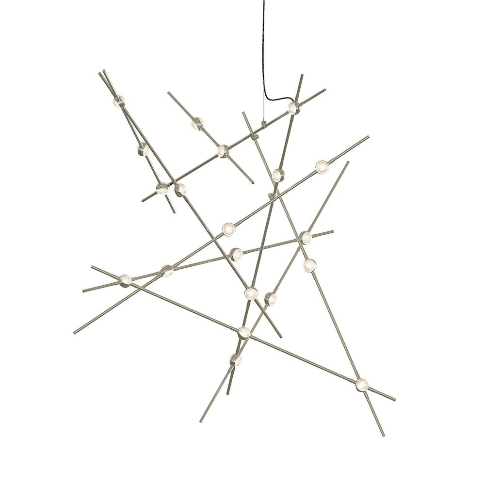 Constellation Pendant, Satin Nickel. Picture 1