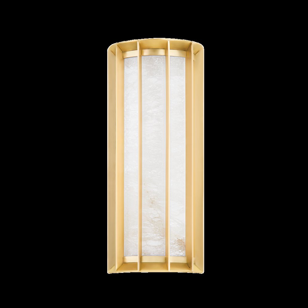 Leda Wall Sconce, Vintage Brass. Picture 1