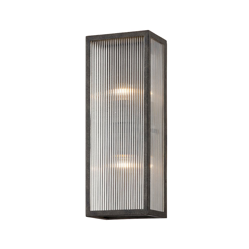 Tisoni Exterior Wall Sconce, French Iron. Picture 1