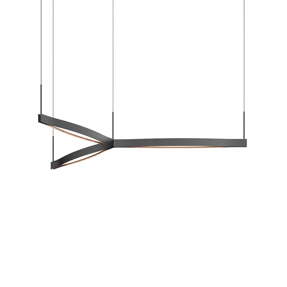 Ola Pendant, Satin Black. Picture 1