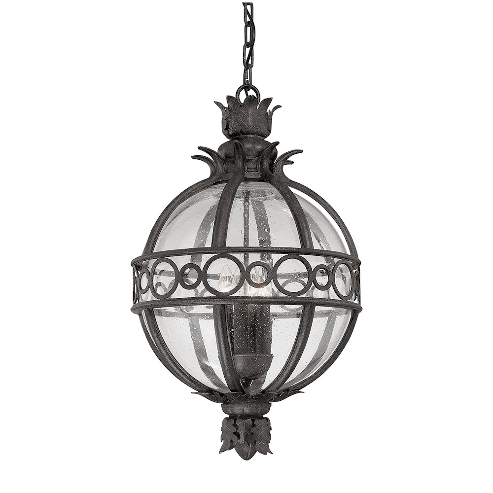 Campanile Exterior Lantern, French Iron. Picture 1