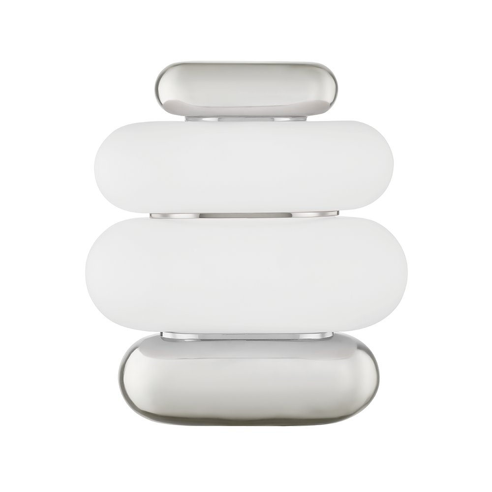 Palisade Wall Sconce, Burnished Nickel. Picture 1