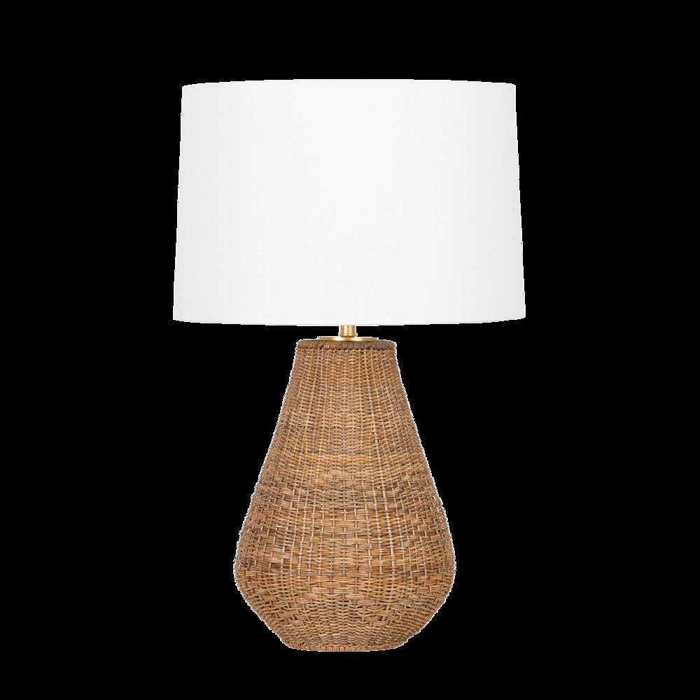 Eastbridge Table Lamp, Vintage Gold Leaf. Picture 1