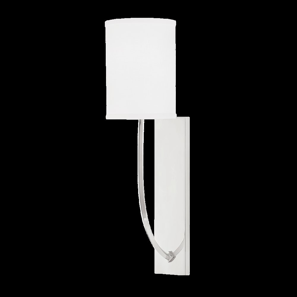 Colton Wall Sconce, Polished Nickel. Picture 1