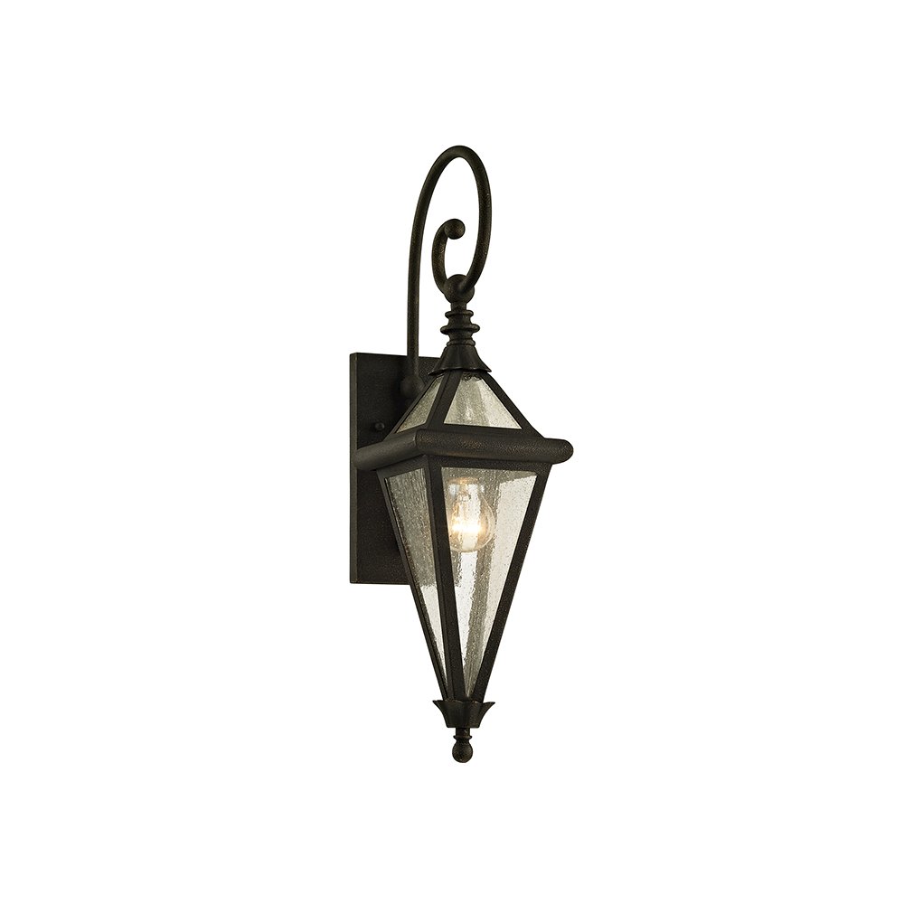 Geneva Exterior Wall Sconce, Vintage Bronze. Picture 1