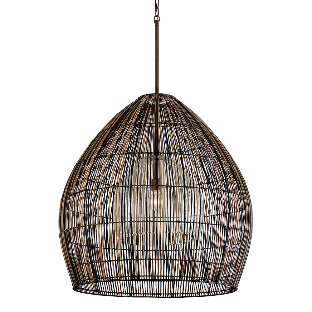 Holden Chandelier, Textured Bronze. Picture 1