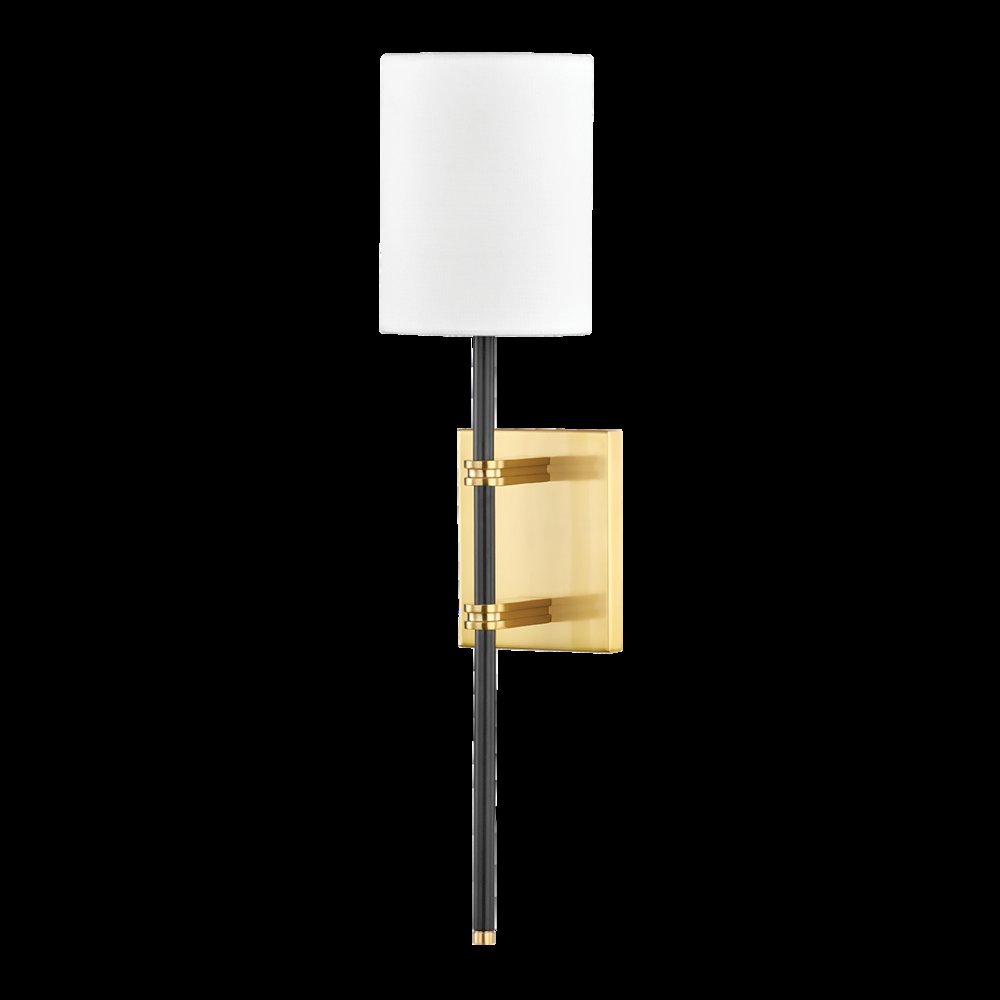 Denise Wall Sconce, Aged Brass, Old Bronze. Picture 1