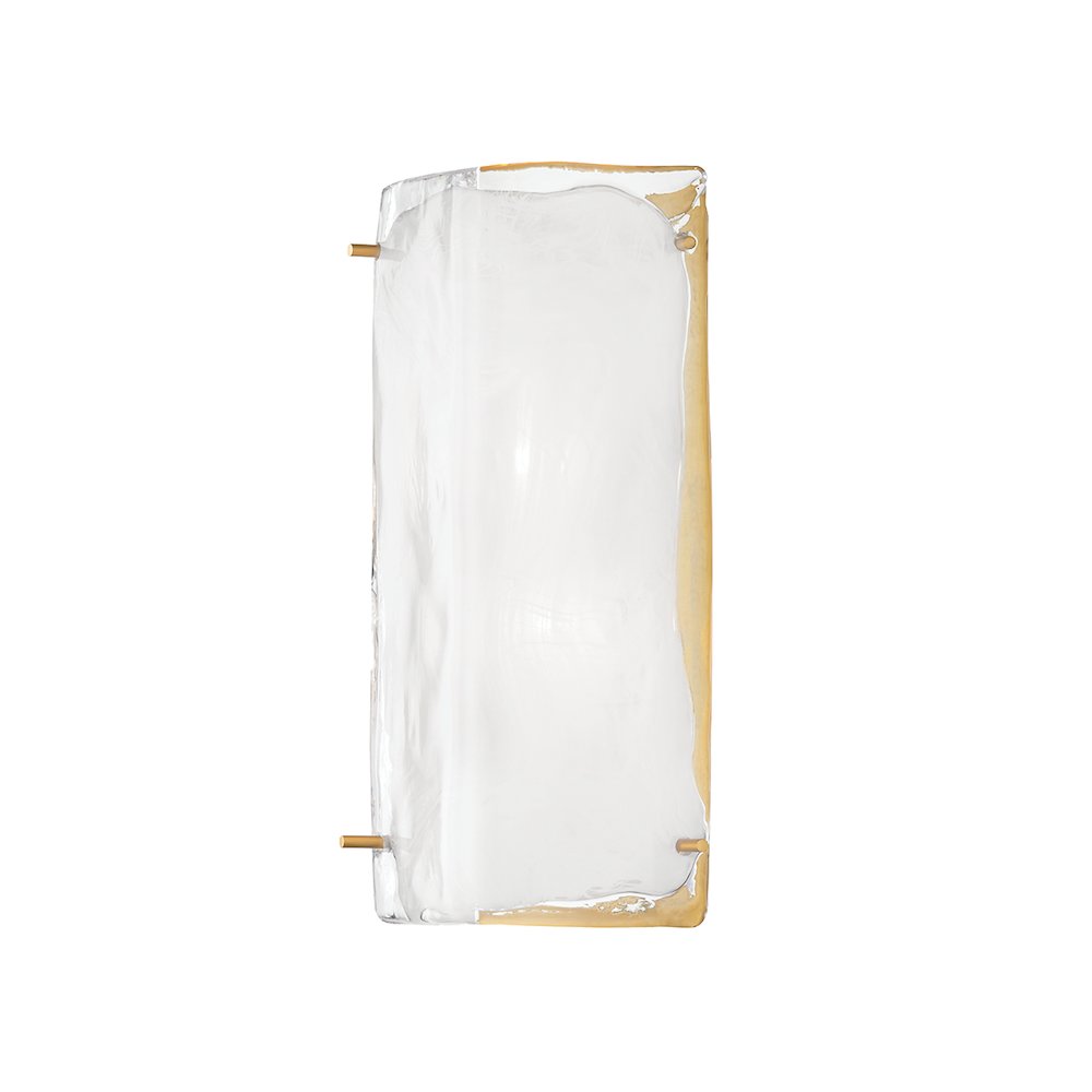 Hines Wall Sconce, Aged Brass. Picture 1