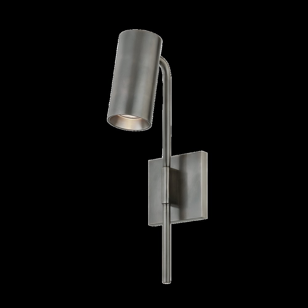 Gage Wall Sconce, Vintage Pewter. Picture 1