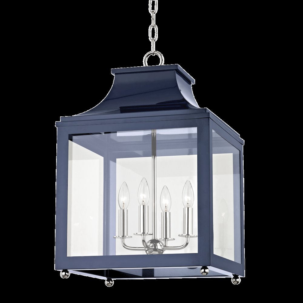 Leigh Lantern, Polished Nickel. Picture 1