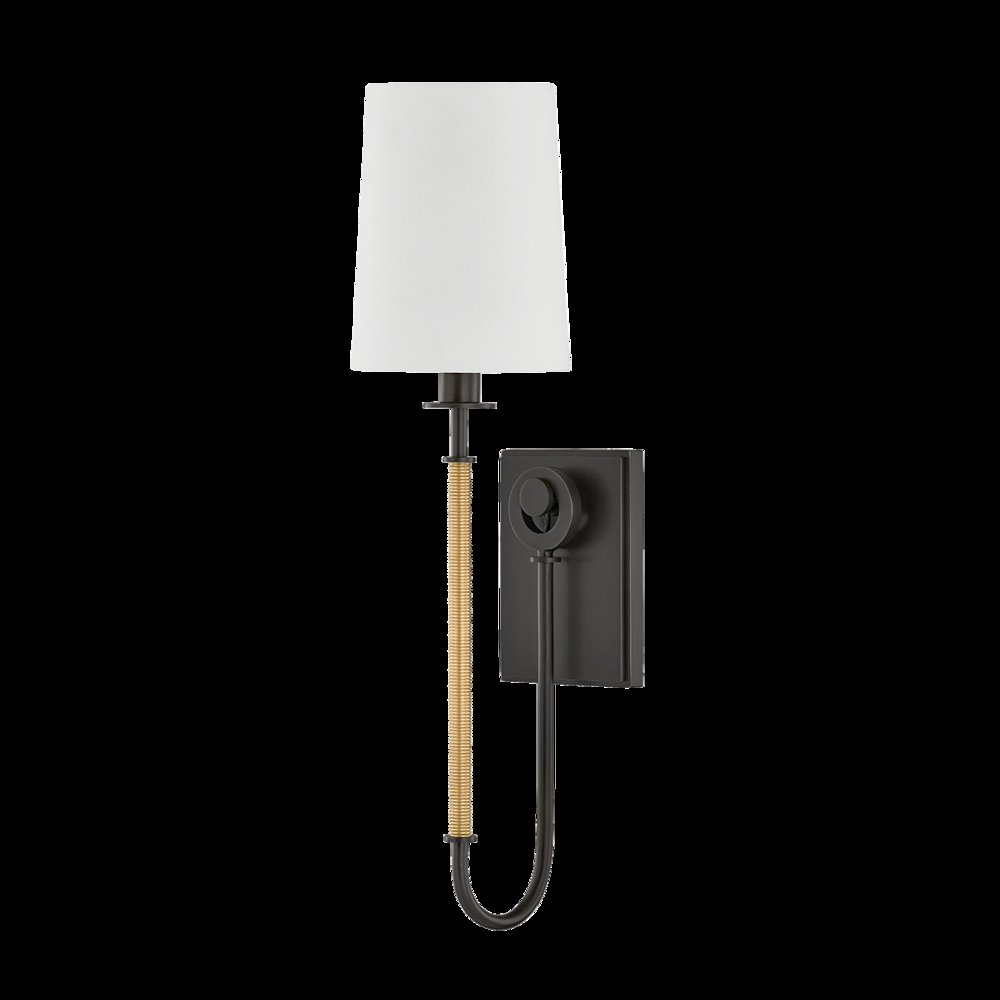 Glenmont Wall Sconce, Aged Brass. Picture 1