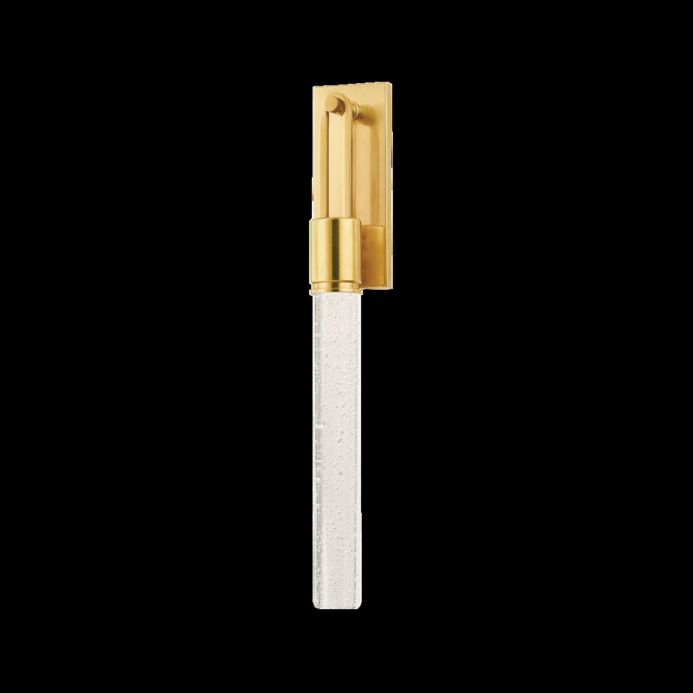 Raynham Wall Sconce, Aged Brass. Picture 1