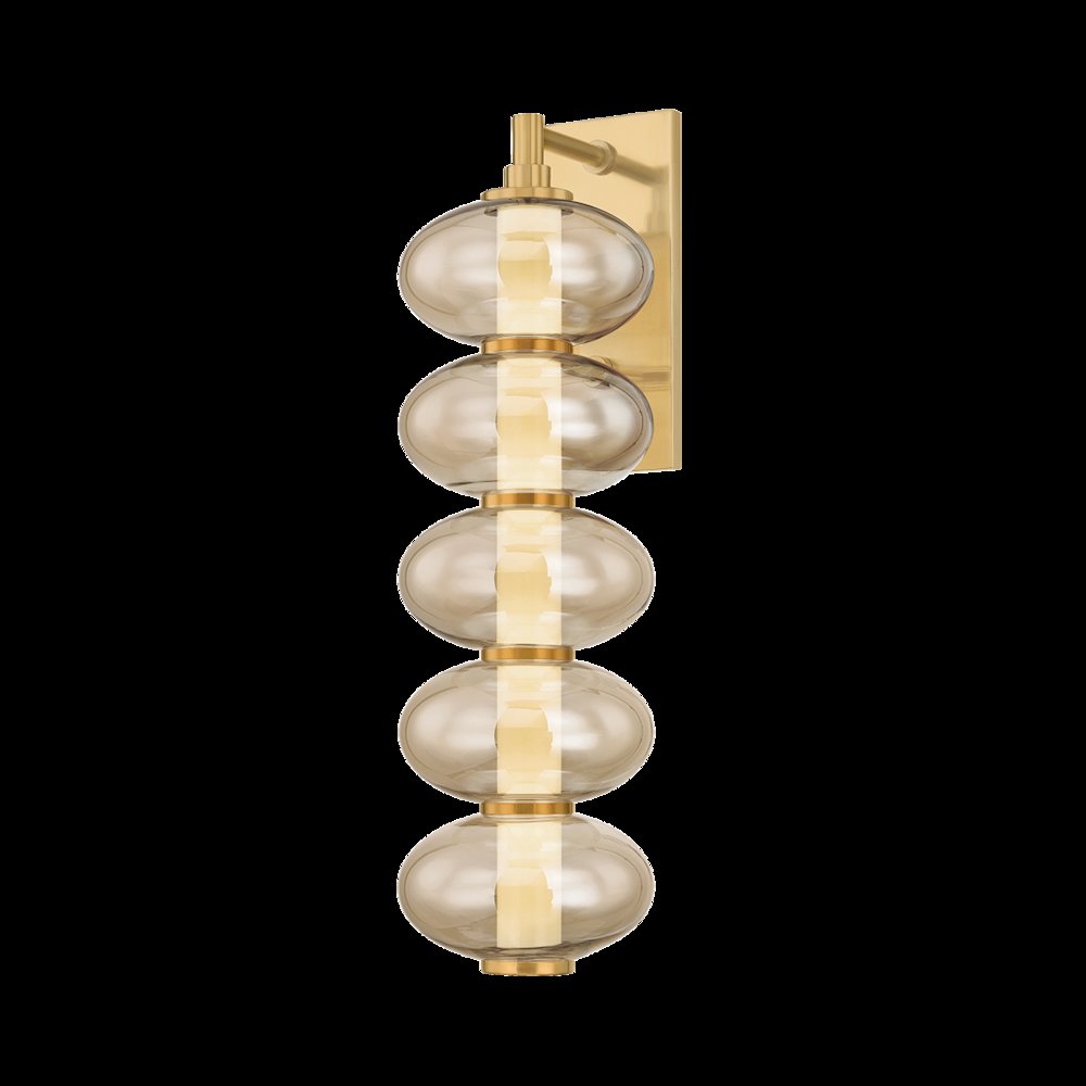 Toulouse Wall Sconce, Vintage Brass. Picture 1
