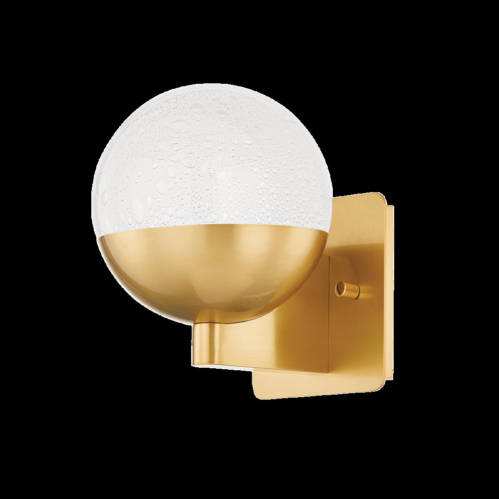 Rochford Wall Sconce, Aged Brass. Picture 1