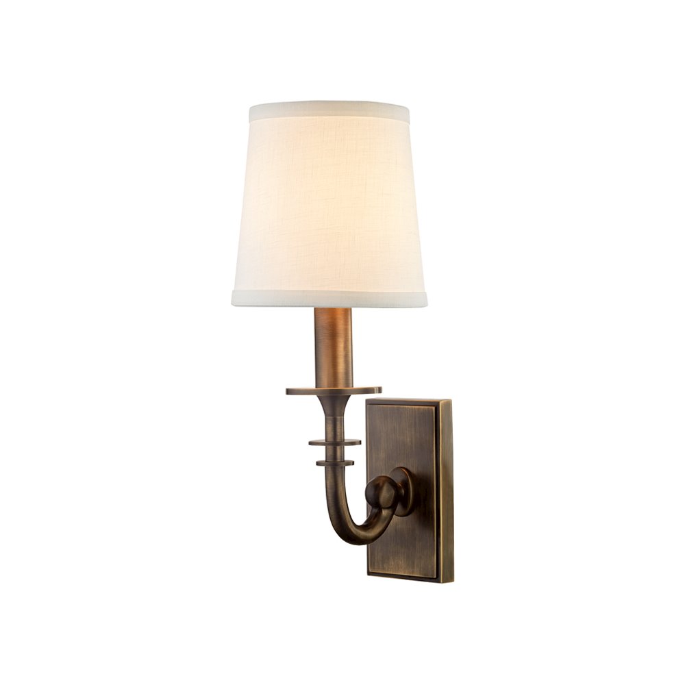 Carroll Wall Sconce, Distressed Bronze. Picture 1