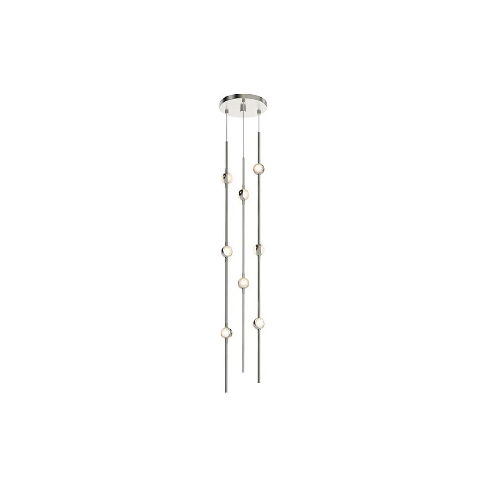 Constellation Pendant, Satin Nickel. Picture 1