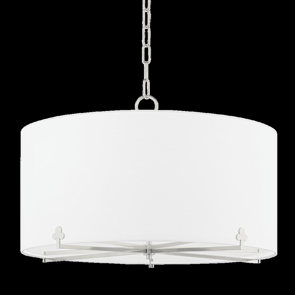 Darlene Chandelier, Polished Nickel. Picture 1