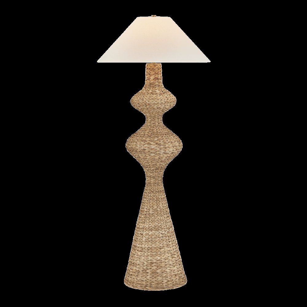 Walter Floor Lamp, Patina Brass. Picture 1
