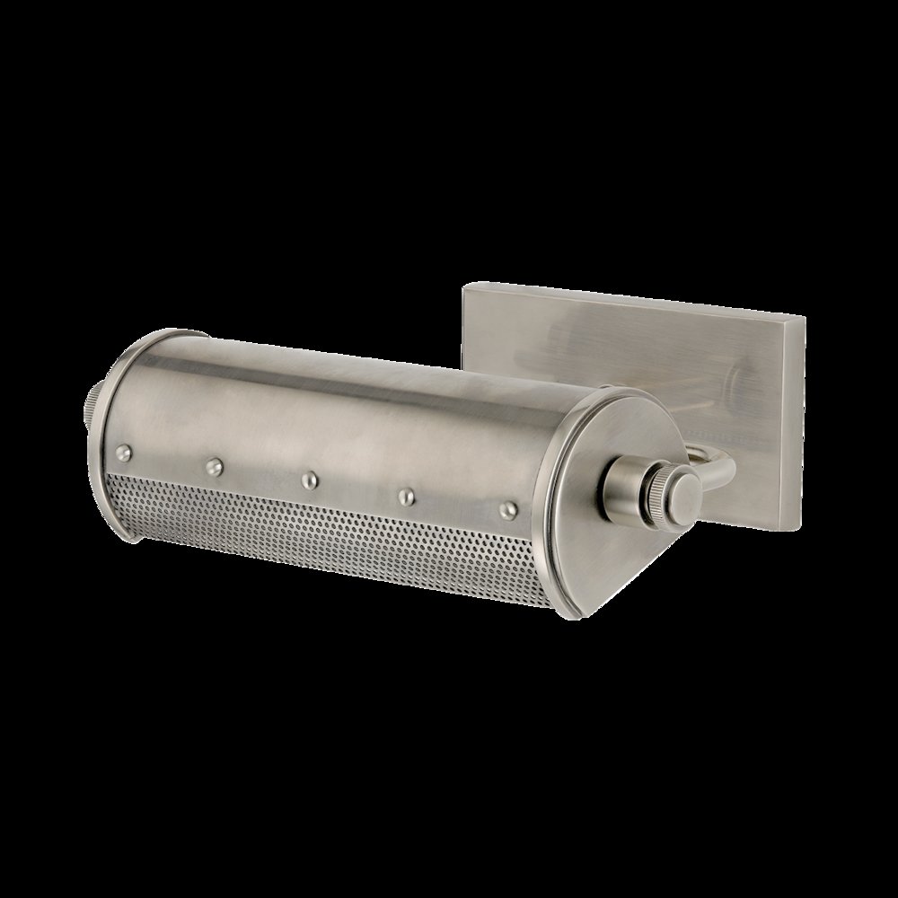 Gaines Picture Light, Historic Nickel. Picture 1