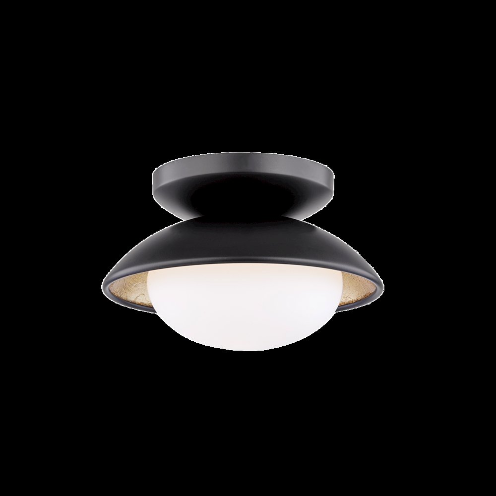 Cadence Semi Flush, Black. Picture 1