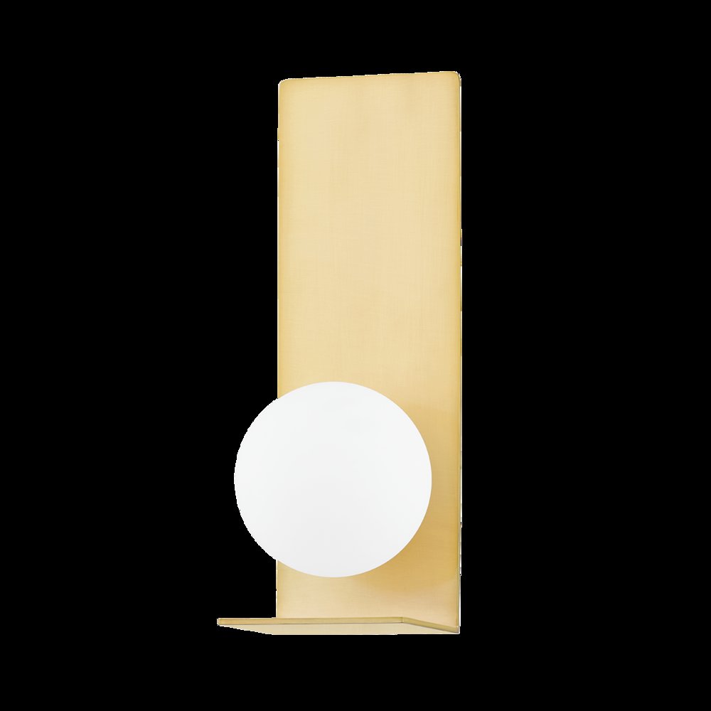Lani Wall Sconce, Aged Brass. Picture 1
