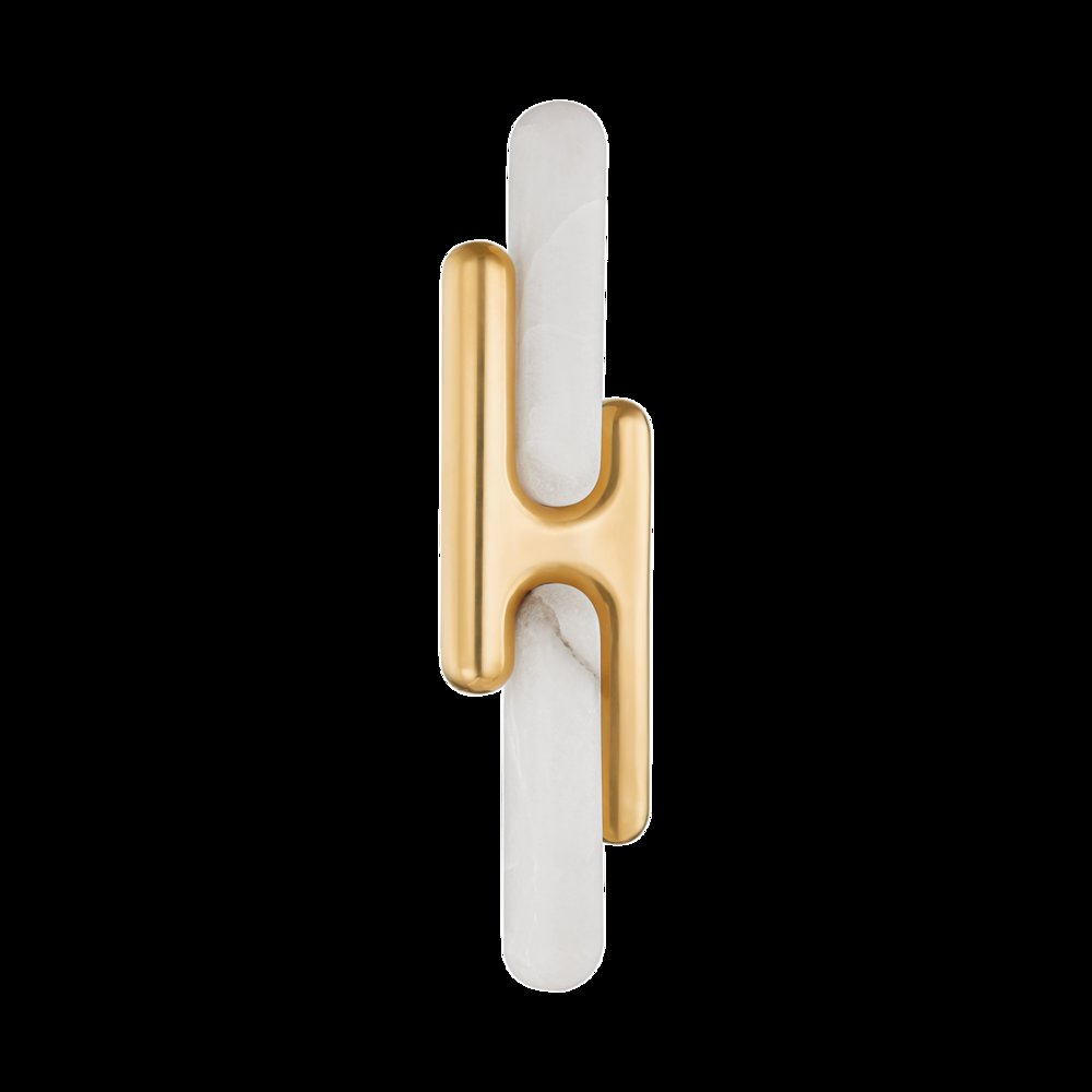 Rosalba Wall Sconce, Vintage Brass. Picture 1