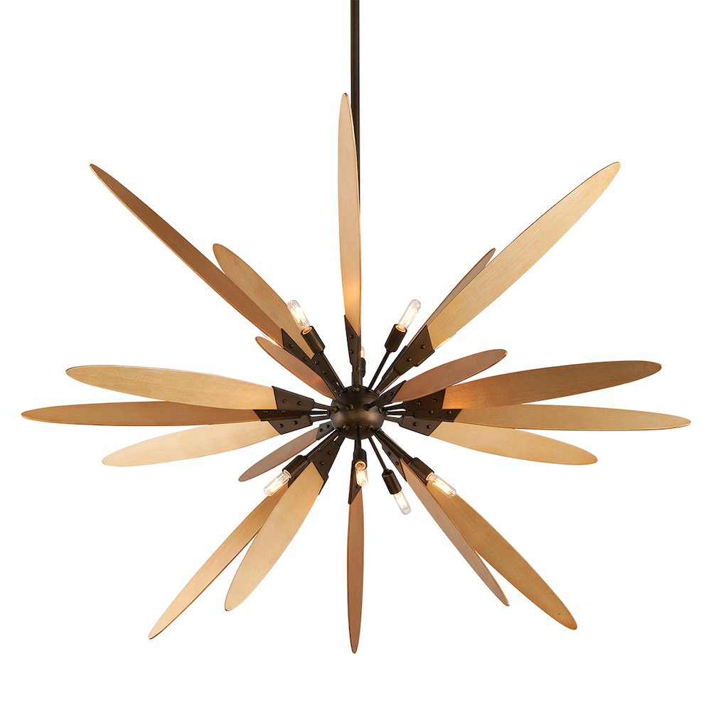 Dragonfly Chandelier, Dragonfly Bronze. Picture 1