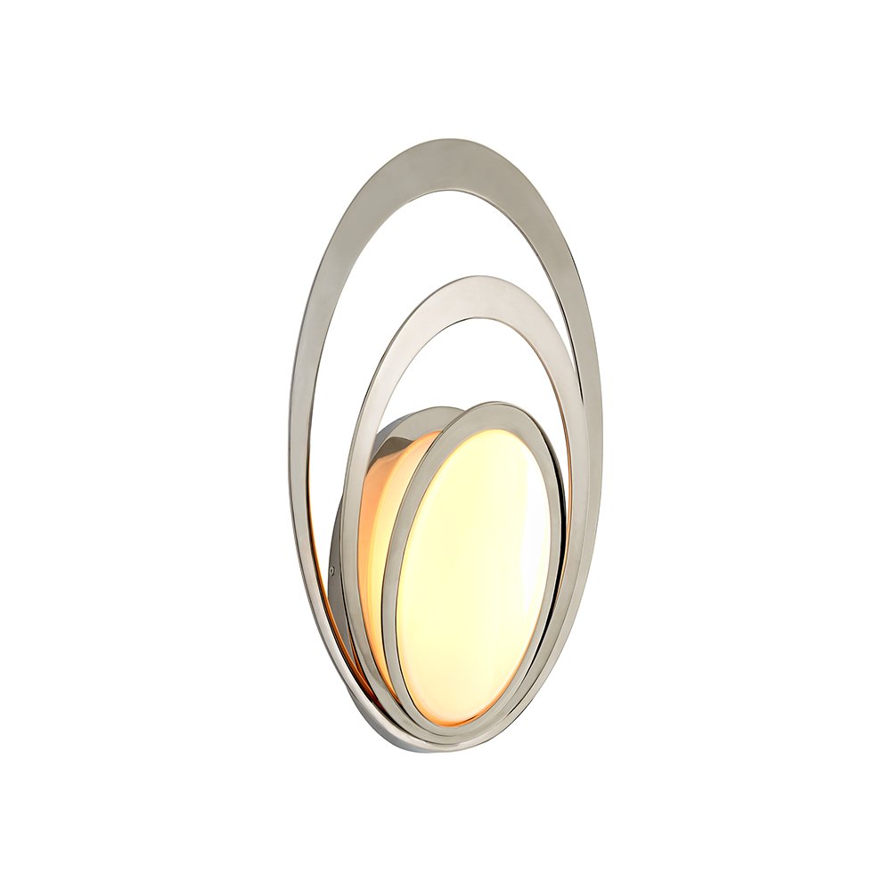 Stratus Wall Sconce, Polished Stainless. Picture 1