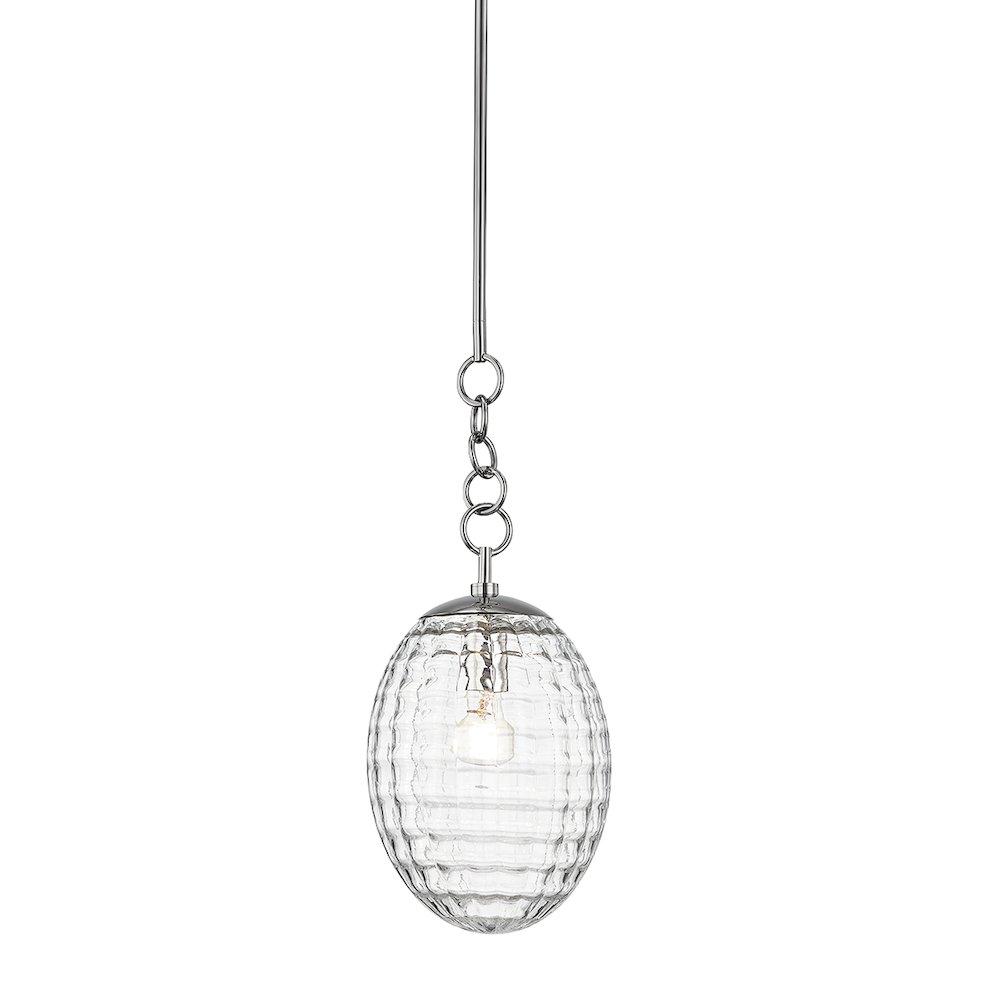 Venice Pendant, Polished Nickel. Picture 1