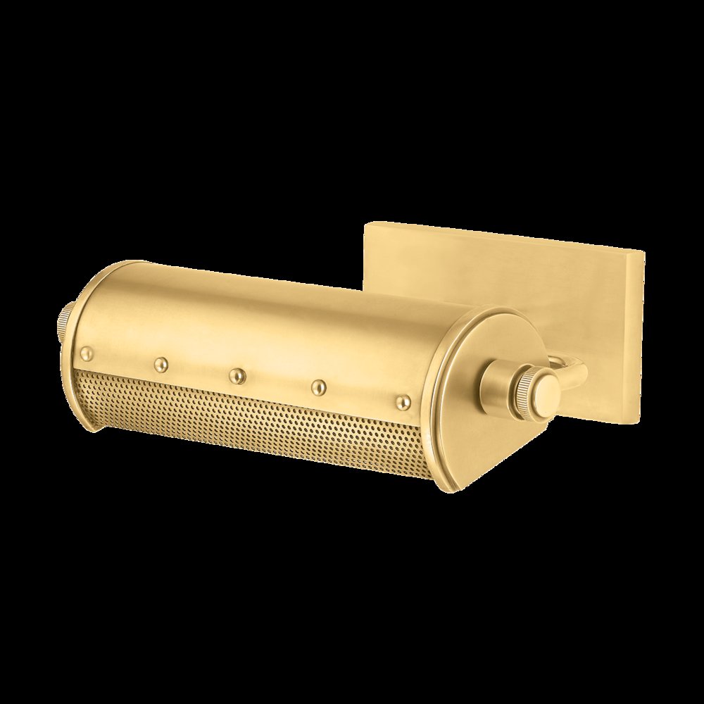 Gaines Picture Light, Aged Brass. Picture 1