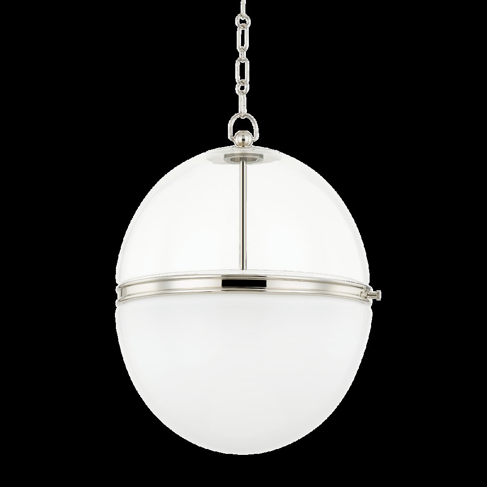 Donnell Pendant, Polished Nickel. Picture 1