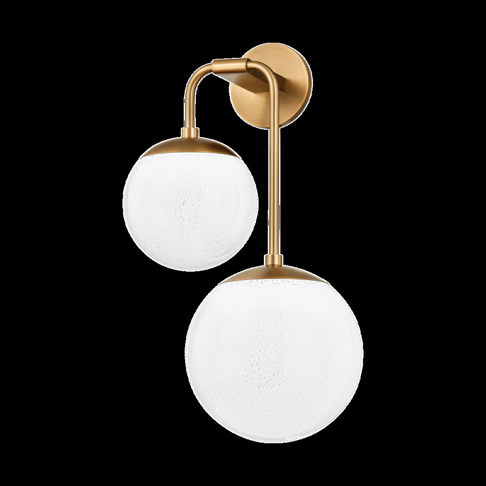 Brogan Wall Sconce, Patina Brass. Picture 1