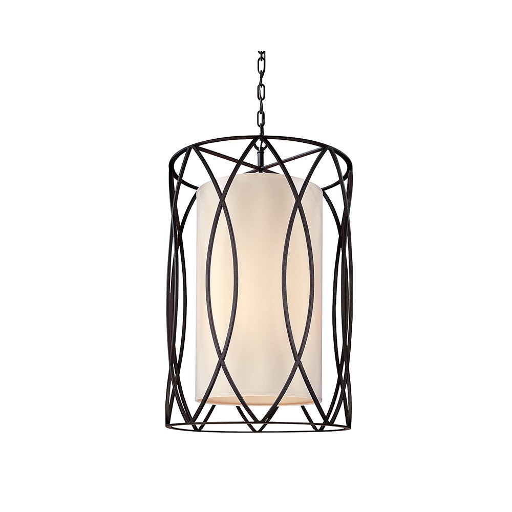 Sausalito Pendant, Textured Iron. Picture 1