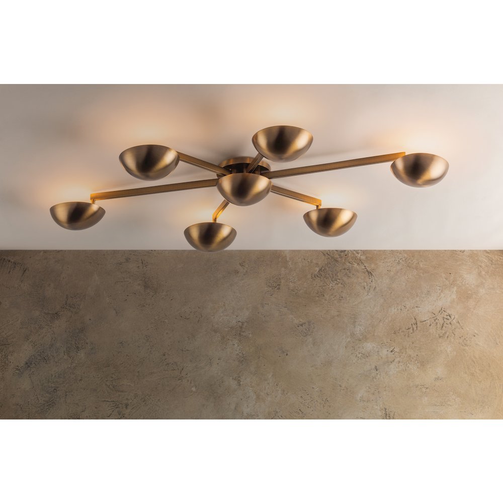 Giovanni Wall Sconce, Patina Brass. Picture 6