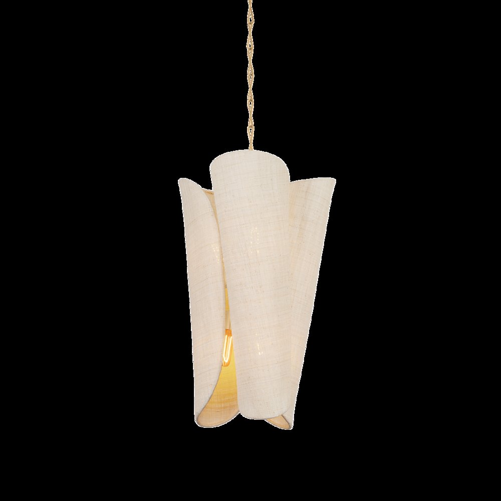 Springhill Pendant, Gold Leaf. Picture 1