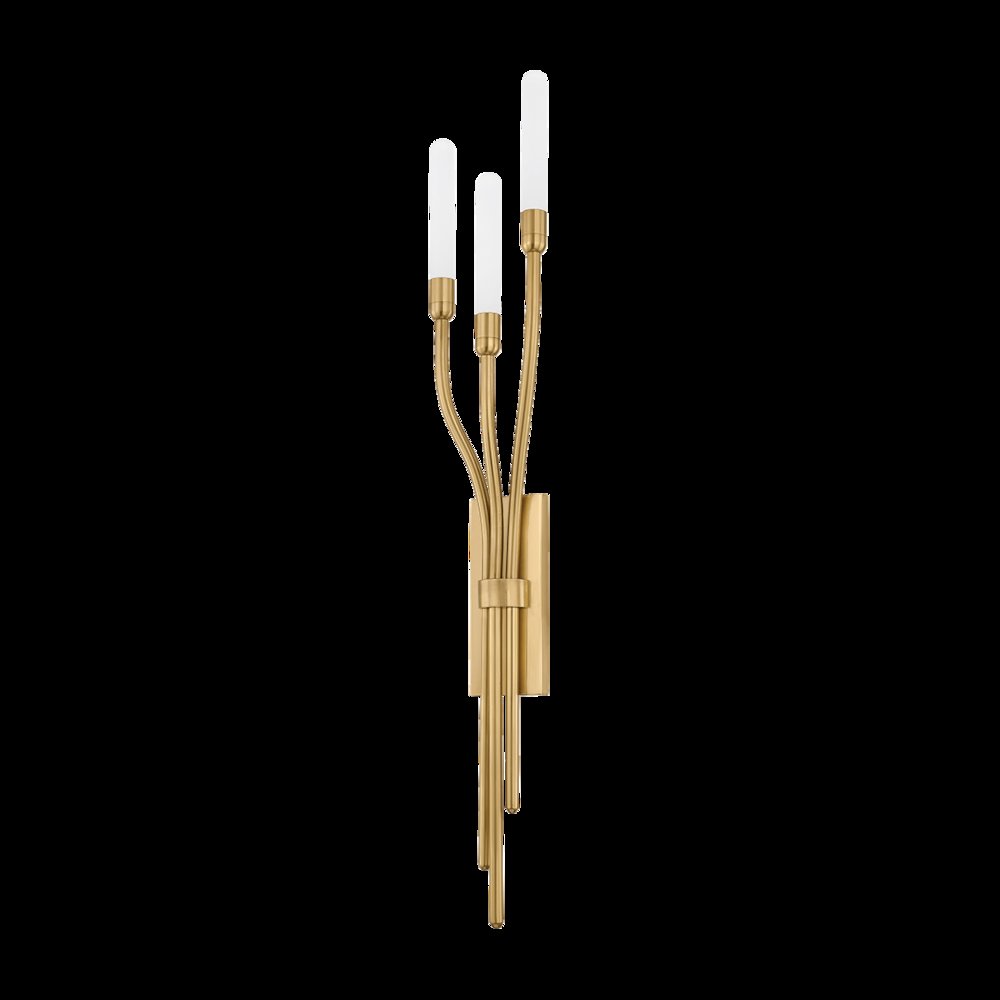 Amalthea Wall Sconce, Vintage Brass. Picture 1