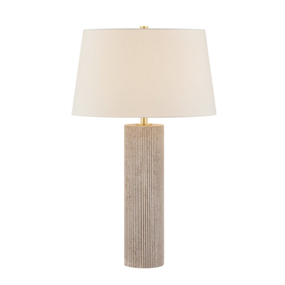 Highland Mills Table Lamp, Essential, Natural, Modern. Picture 1