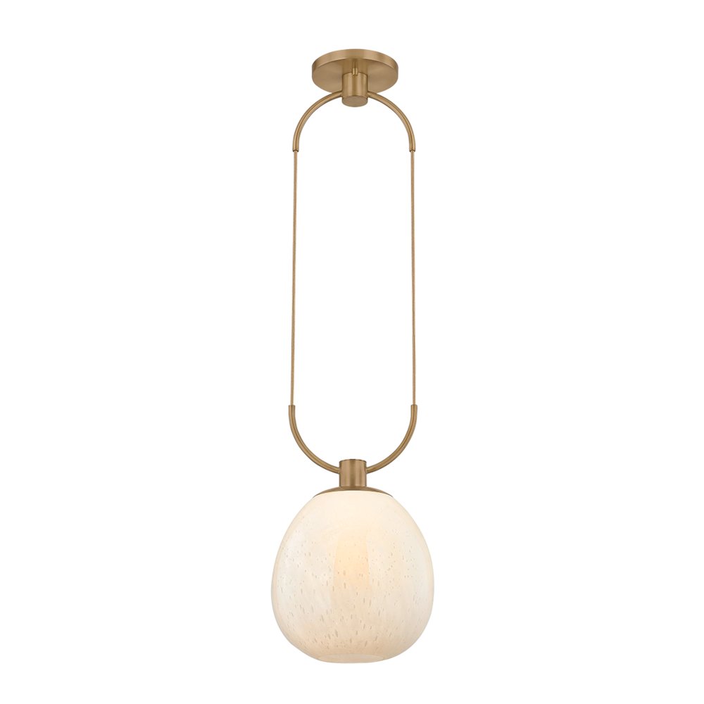 Jove Pendant, Patina Brass. Picture 1