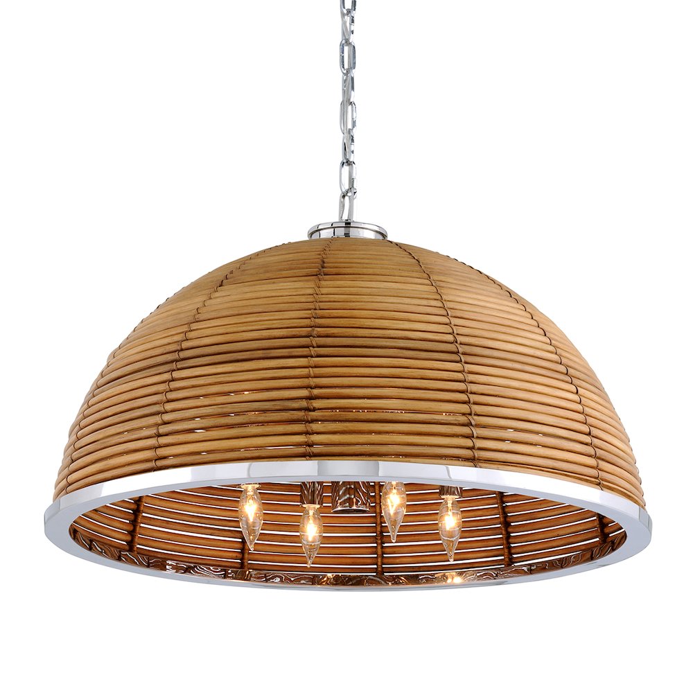 Carayes Chandelier, Stainless Steel. Picture 1