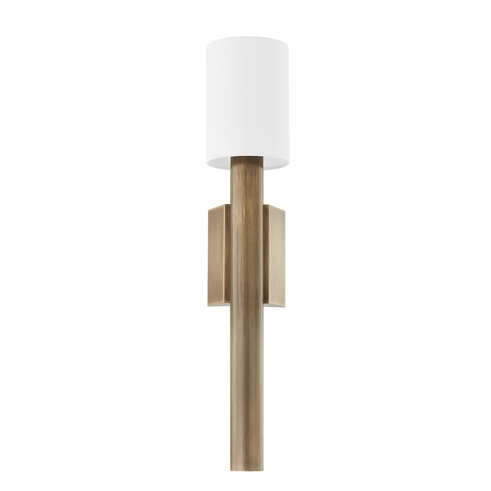 Monty Wall Sconce, Patina Brass. Picture 1