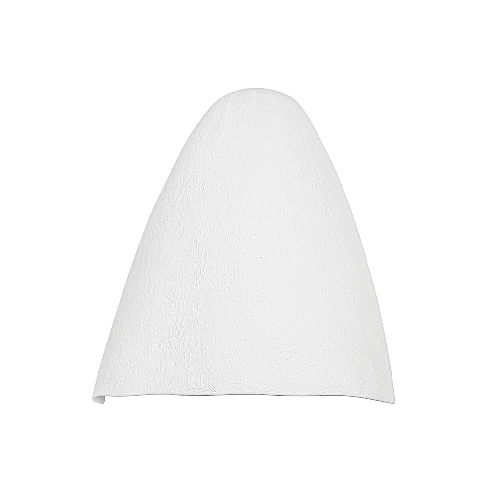 Manteca Wall Sconce, Gesso White. Picture 1