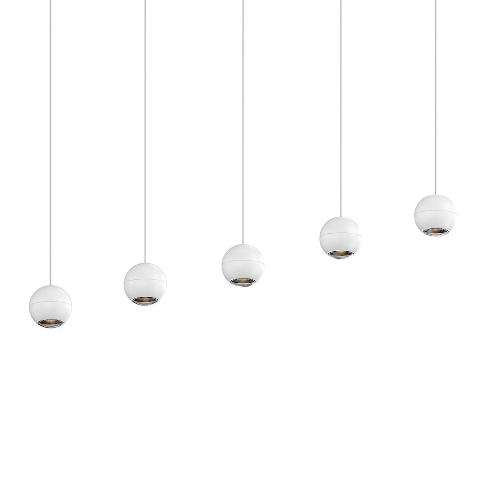Hemisphere Pendant, Texture White. Picture 1